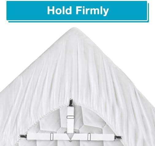 imageLunsing Twin Mattress Protector Soft Breathable Waterproof Twin Size Mattress Pad Cover 616 inches Deep Pocket 4 Straps WhiteWhite