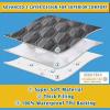imageLunsing Twin Mattress Protector Waterproof Breathable Soft Twin Size Mattress Pad Cover Machine Washable 616 in Deep Pocket GreyGray