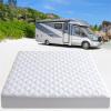 imageLunsing RV Short Queen Mattress Protector Soft Breathable Waterproof RV Queen Size Mattress Pad Cover 618 inches Deep Pocket White