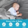 imageLunsing Queen Mattress Protector Soft Breathable Waterproof Queen Size Mattress Pad Cover 618 inches Deep Pocket GreyGray