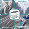 imageLunsing Queen Mattress Protector Soft Breathable Waterproof Queen Size Mattress Pad Cover 618 inches Deep Pocket GreyGray
