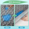 imageLunsing Waterproof King Mattress Protector Soft Breathable and Noiseless King Size Mattress Pad Cover with 618 in Deep PocketsGray